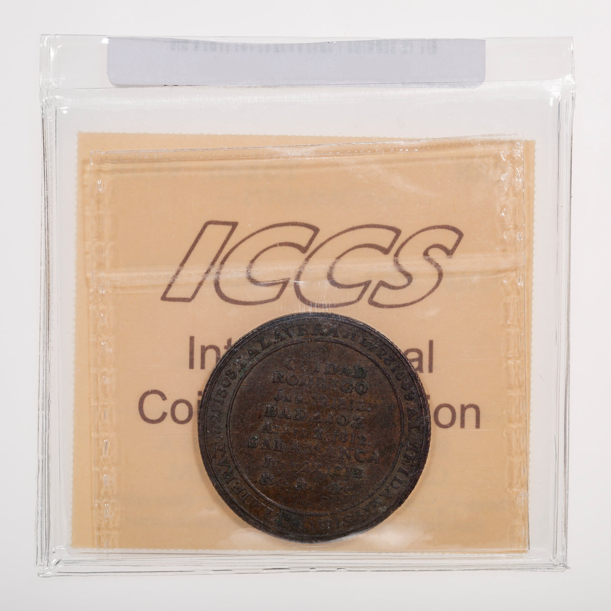 Wellington CH# WE-11A4 Peninsular Salamanca ND Ten leaves, Short equal locks ICCS VF-30