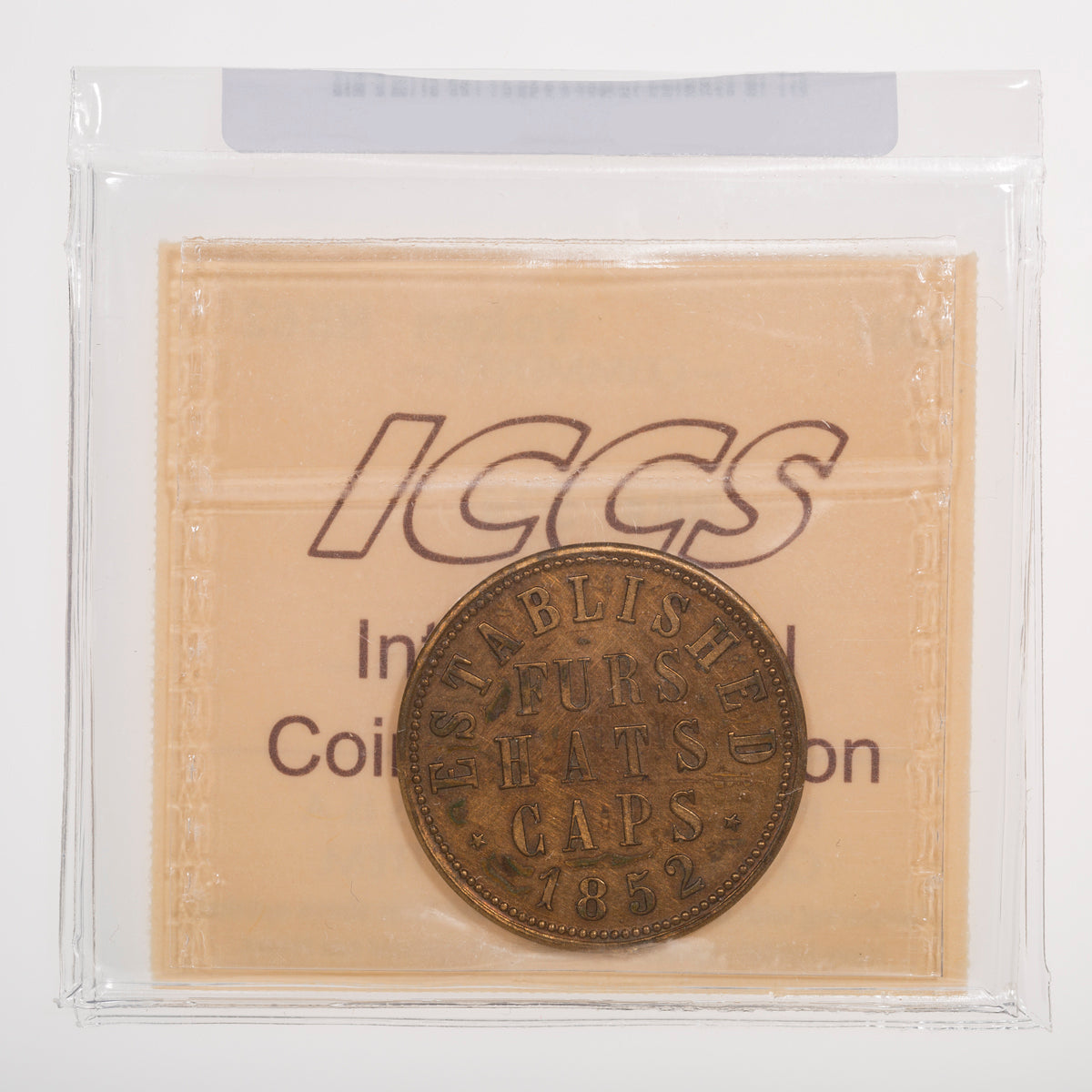 Quebec Gnaedinger, Son & Co. 1852 ICCS MS-62