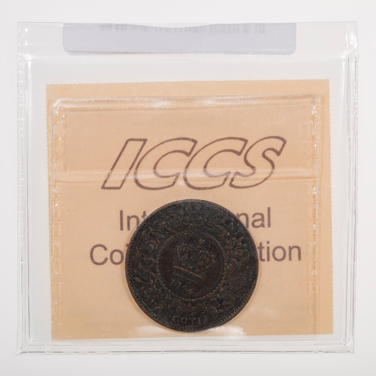 NS 1 Cent 1864 ICCS EF-40