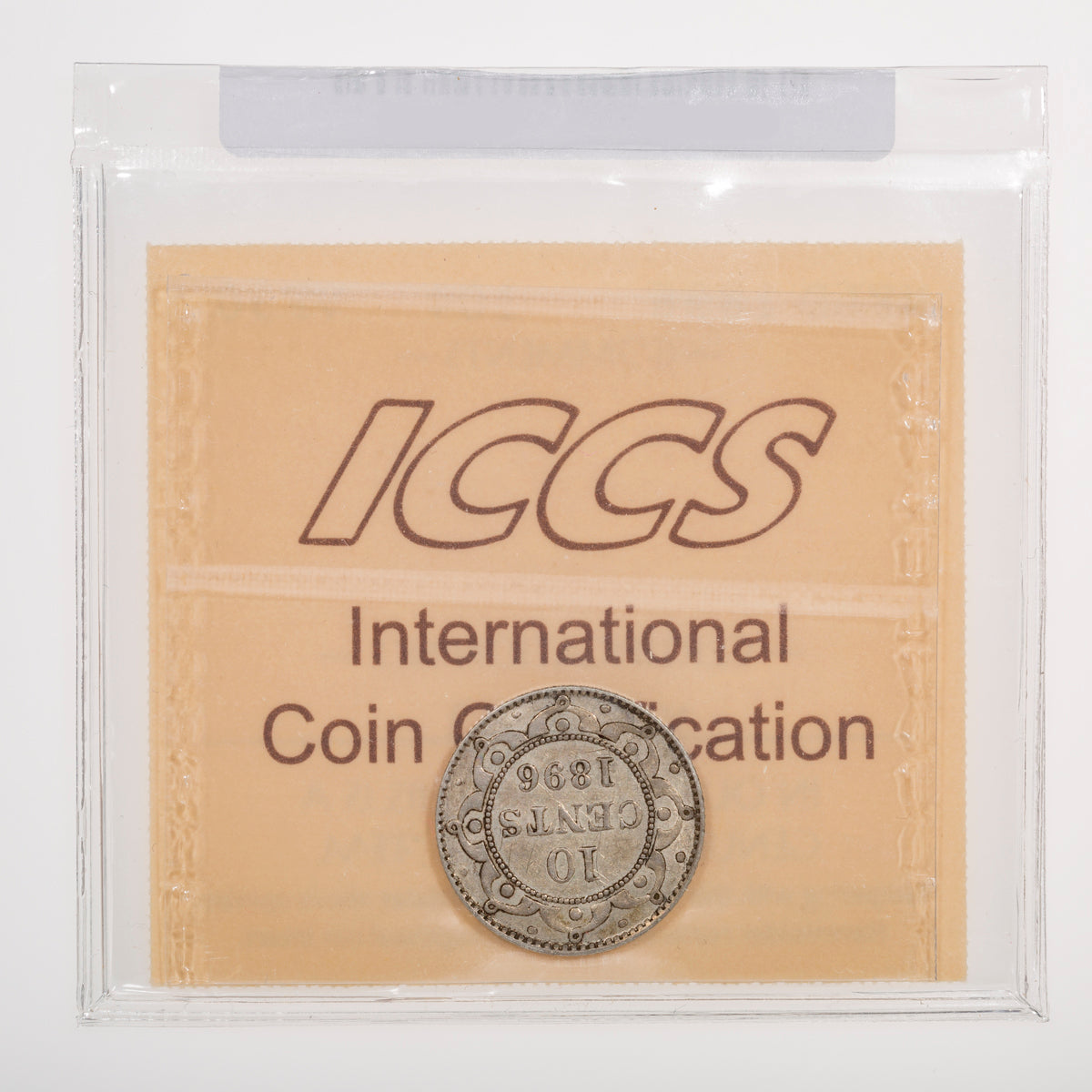 NFLD 10 Cent 1896 ICCS VF-30