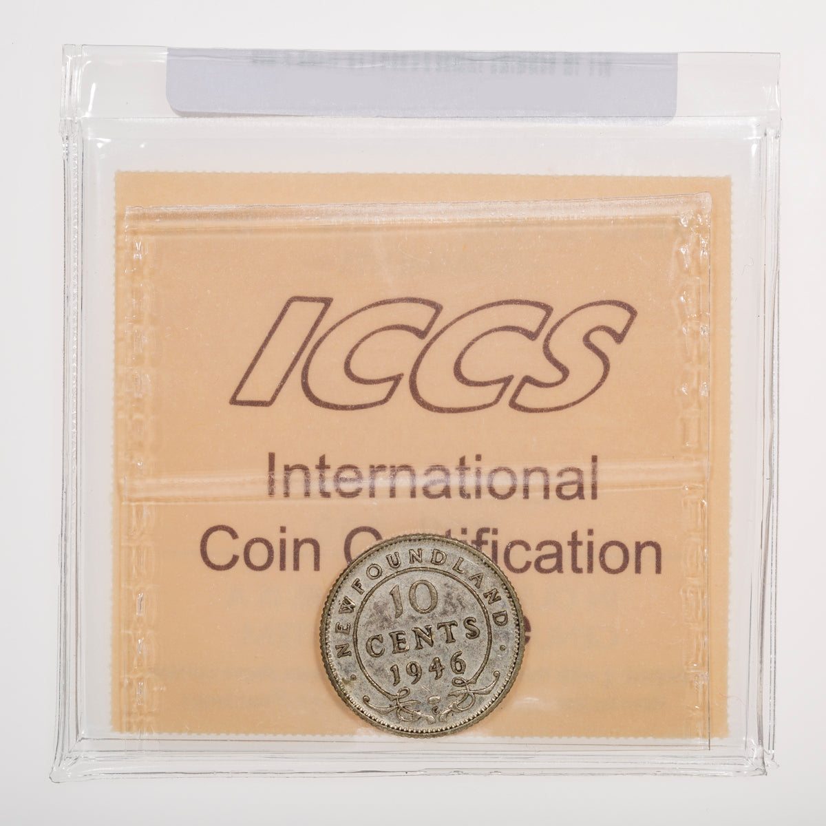 NFLD 10 Cent 1946C ICCS EF-40