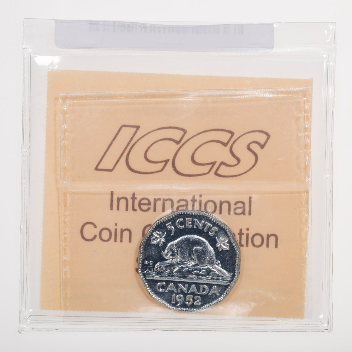 5 Cent 1952 ICCS MS-66