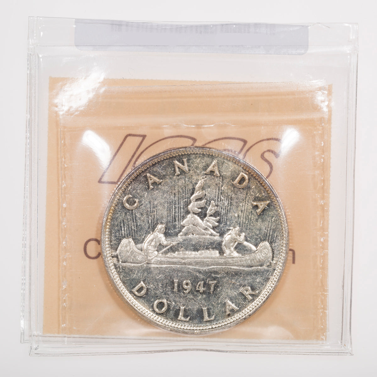 $1 1947 Pointed 7 ICCS EF-40