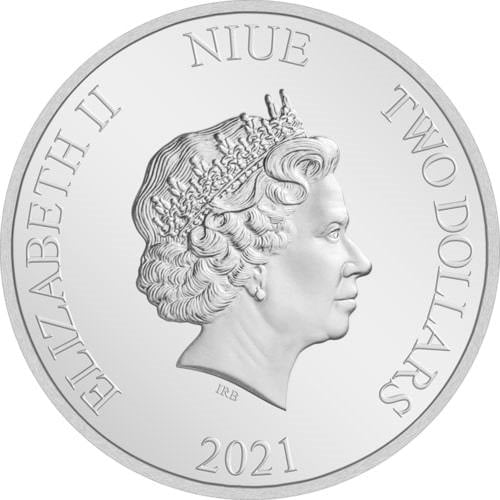 2021 $2 Love is Precious: Flamingos - Pure Silver Coin