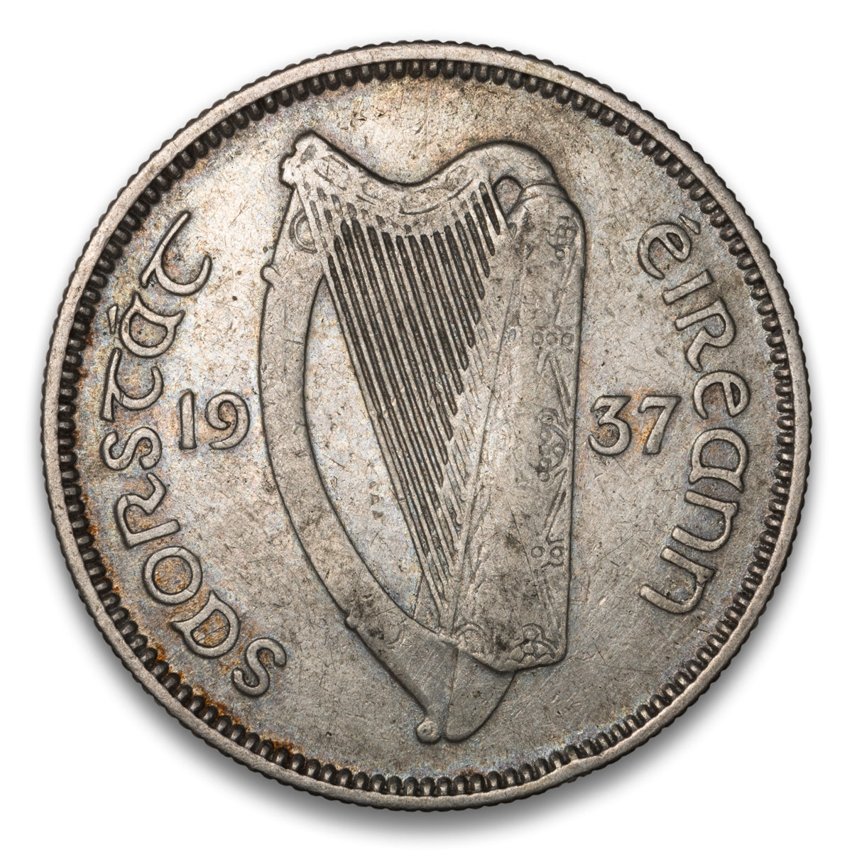 Ireland Silver 1 Shilling 1937