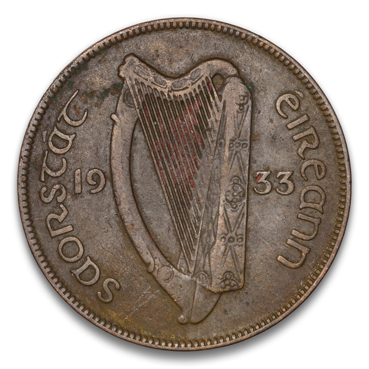 Ireland Base 1 Penny 1933