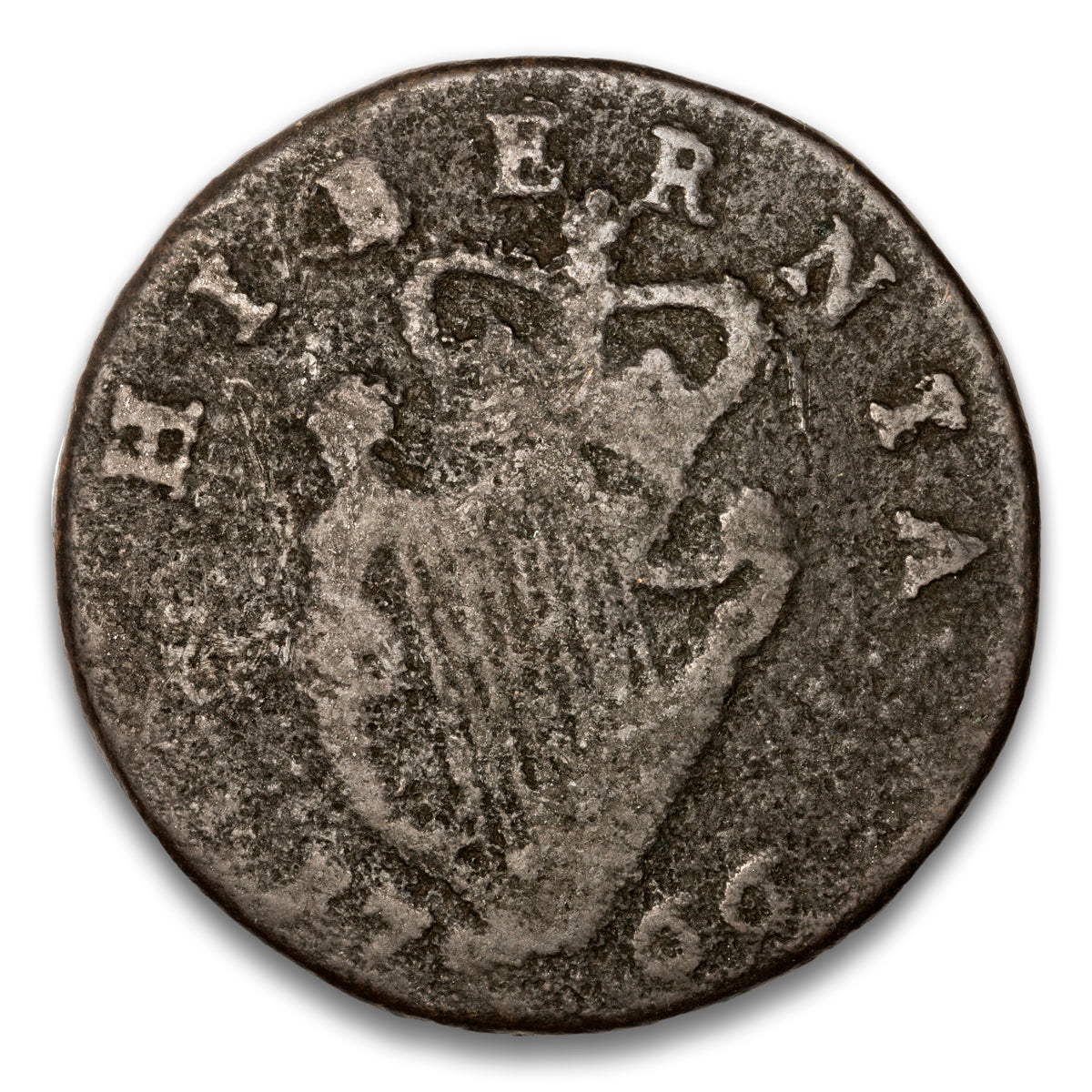 Ireland Base 1/2 Penny 1766