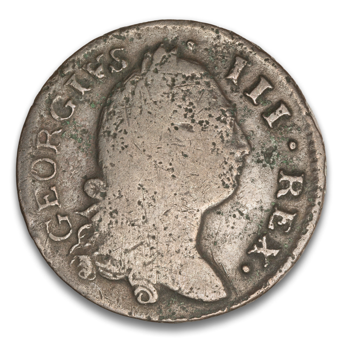 Ireland Base 1/2 Penny 1782