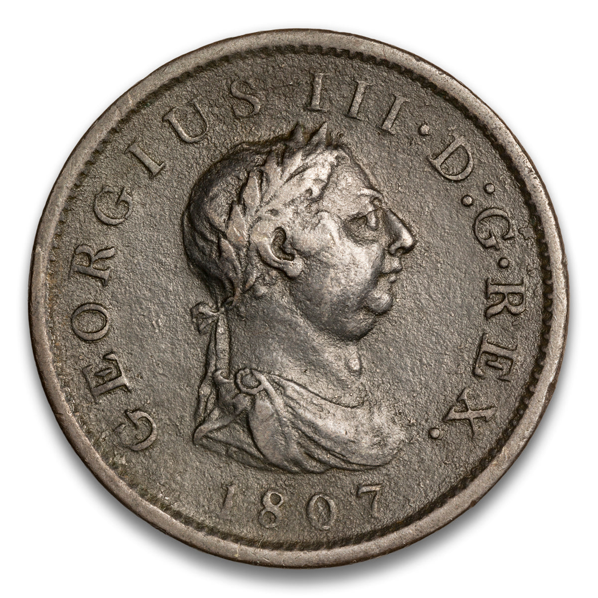 Great Britain Base 1 Penny 1807