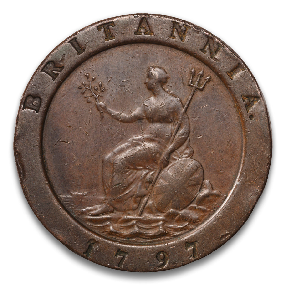 Great Britain Base 2 Pence (cartwheel) 1797