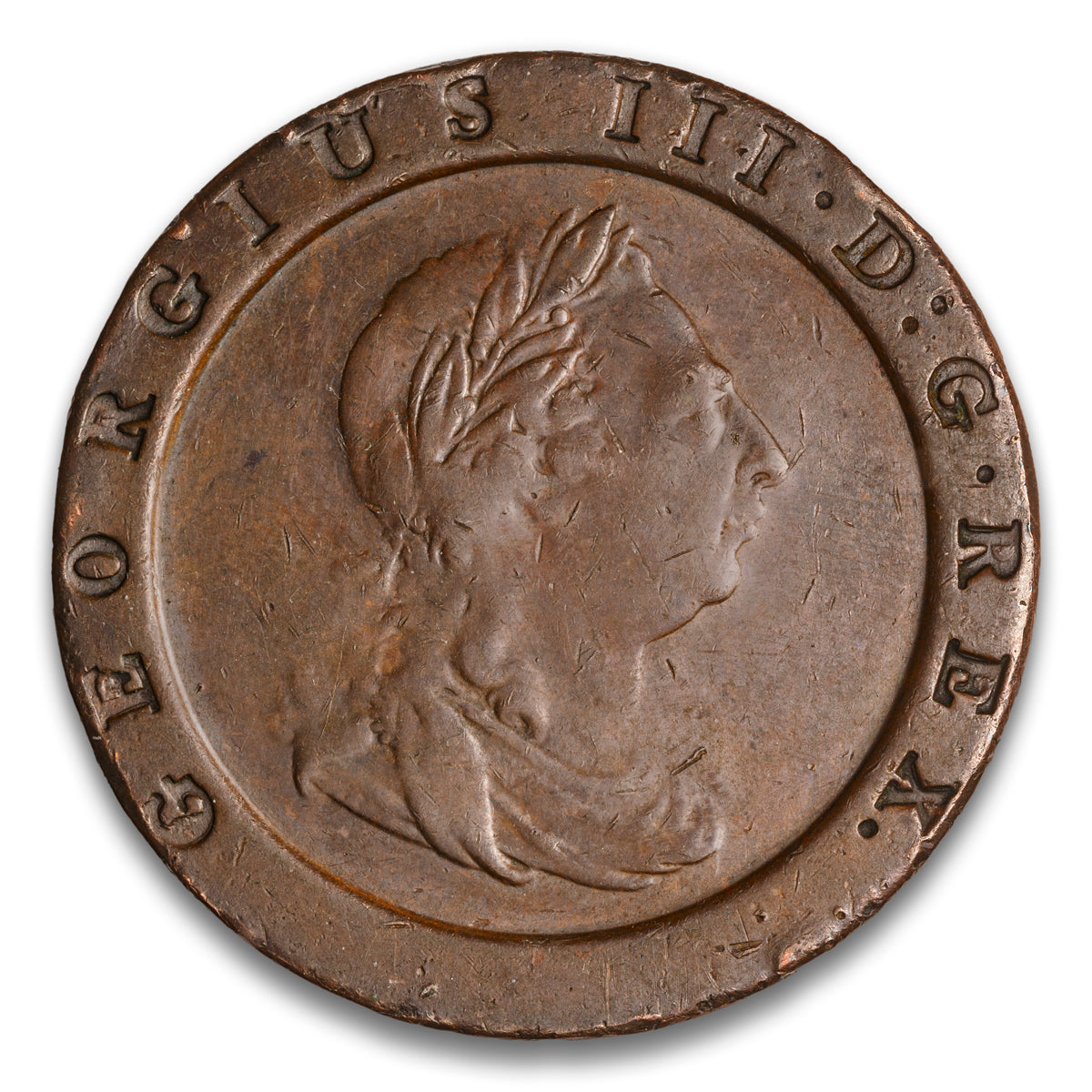 Great Britain Base 2 Pence (cartwheel) 1797