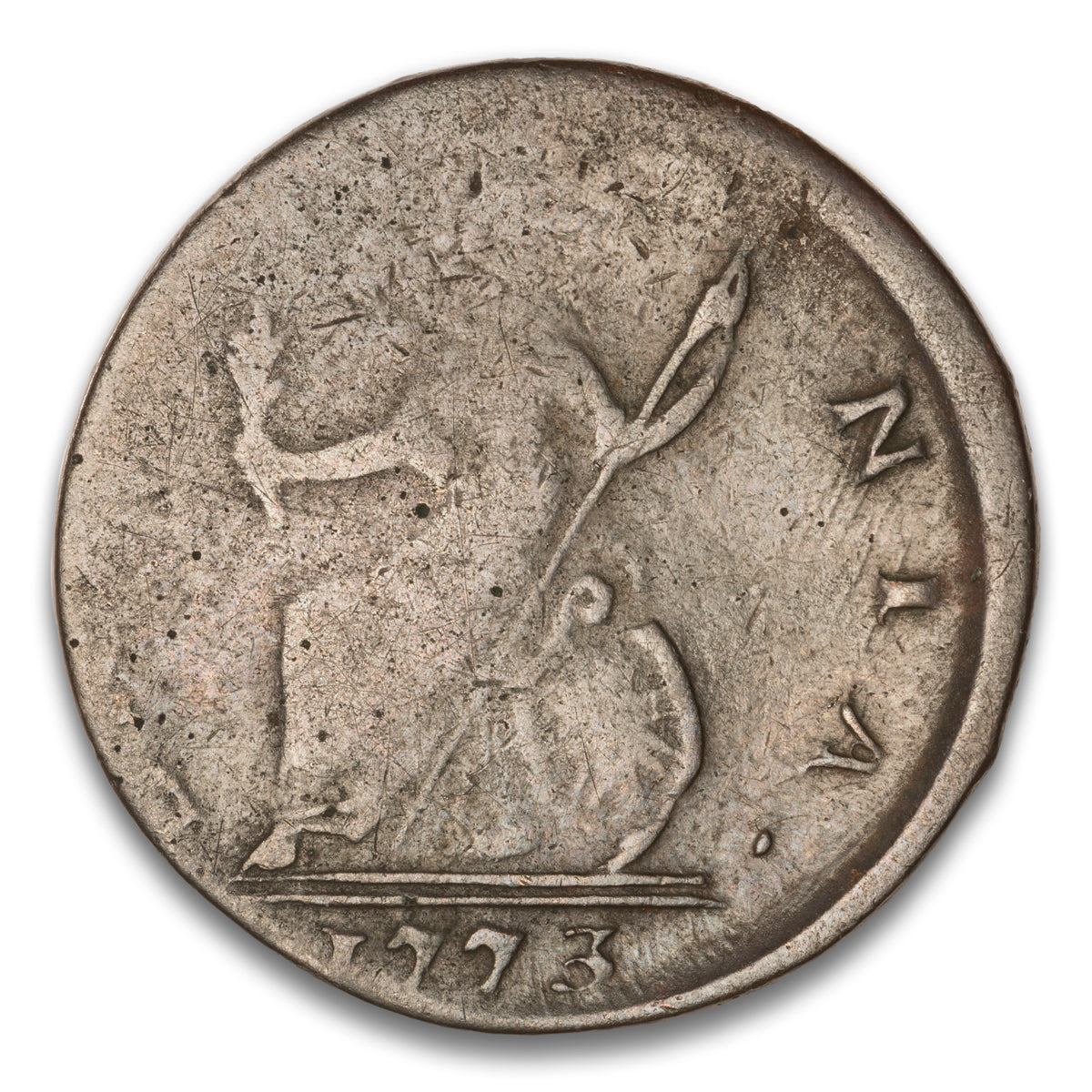Great Britain Base 1 farthing 1773