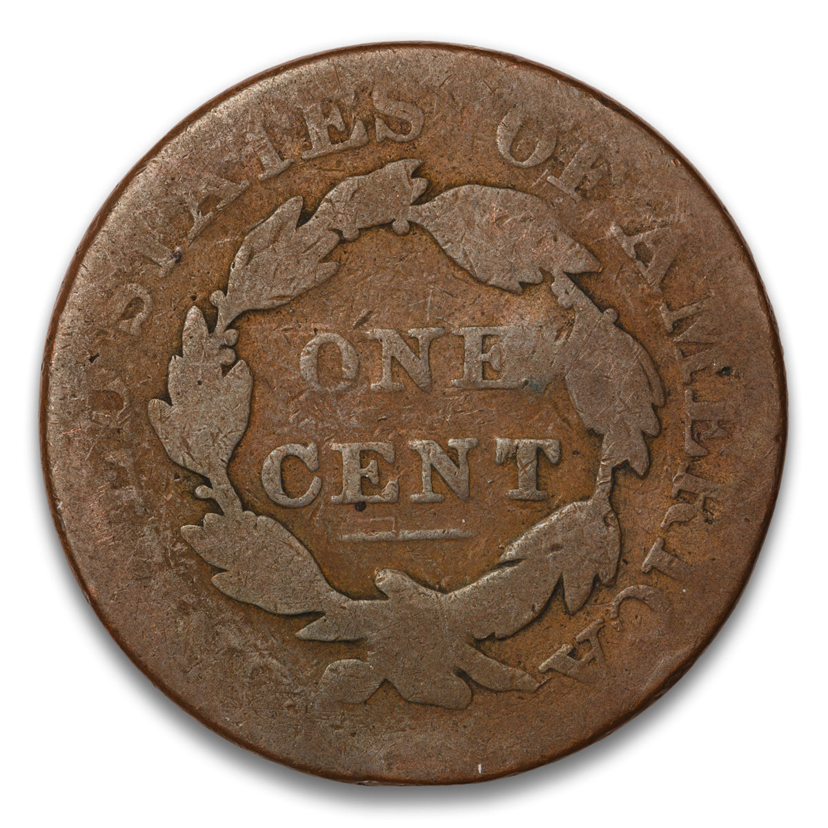 US 1 Cent Coronet 1826 Non-Certified FR-2