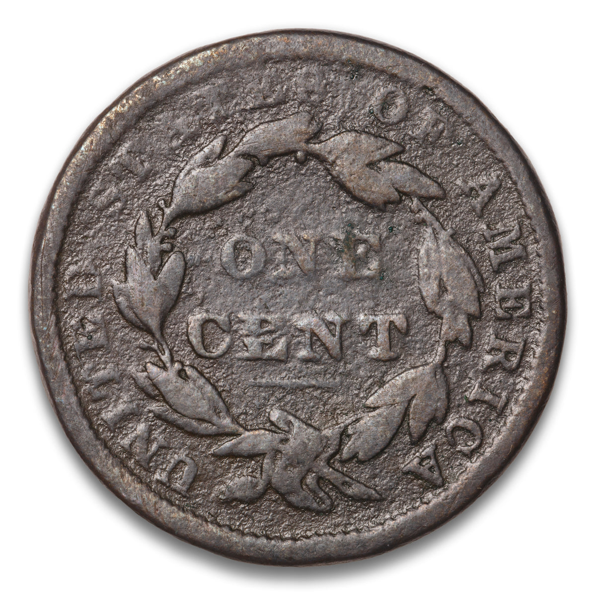US 1 Cent Coronet 1838 Non-Certified VG-8