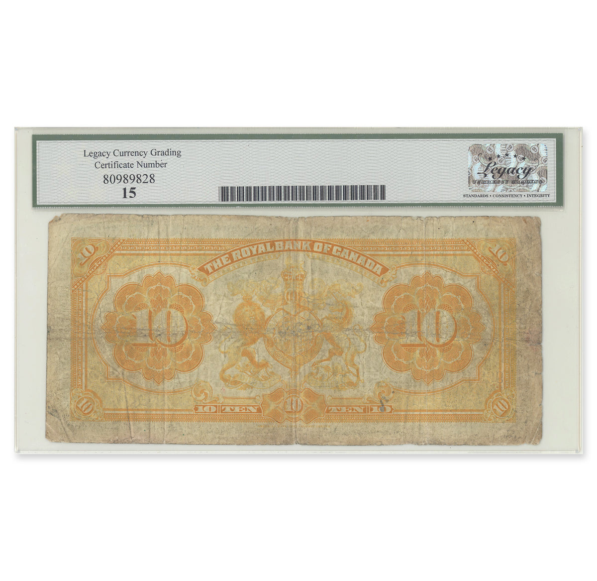 $10 1913 630-12-06 Royal Bank of Canada various-Holt Legacy F-15