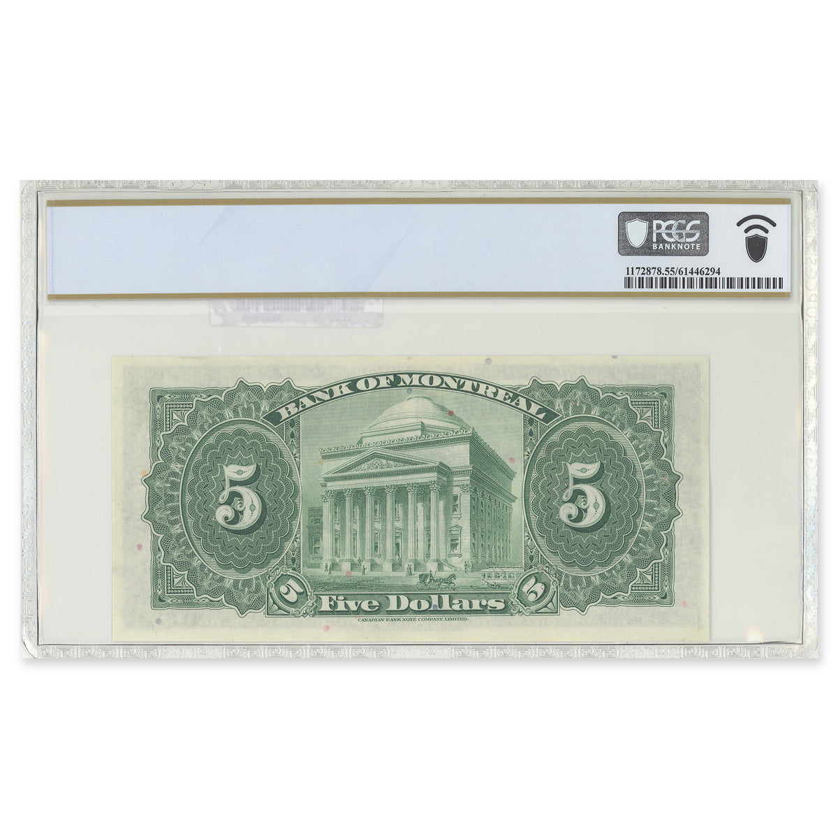 $5 1942 505-64-02 Gardner-Spinney PCGS AU-55