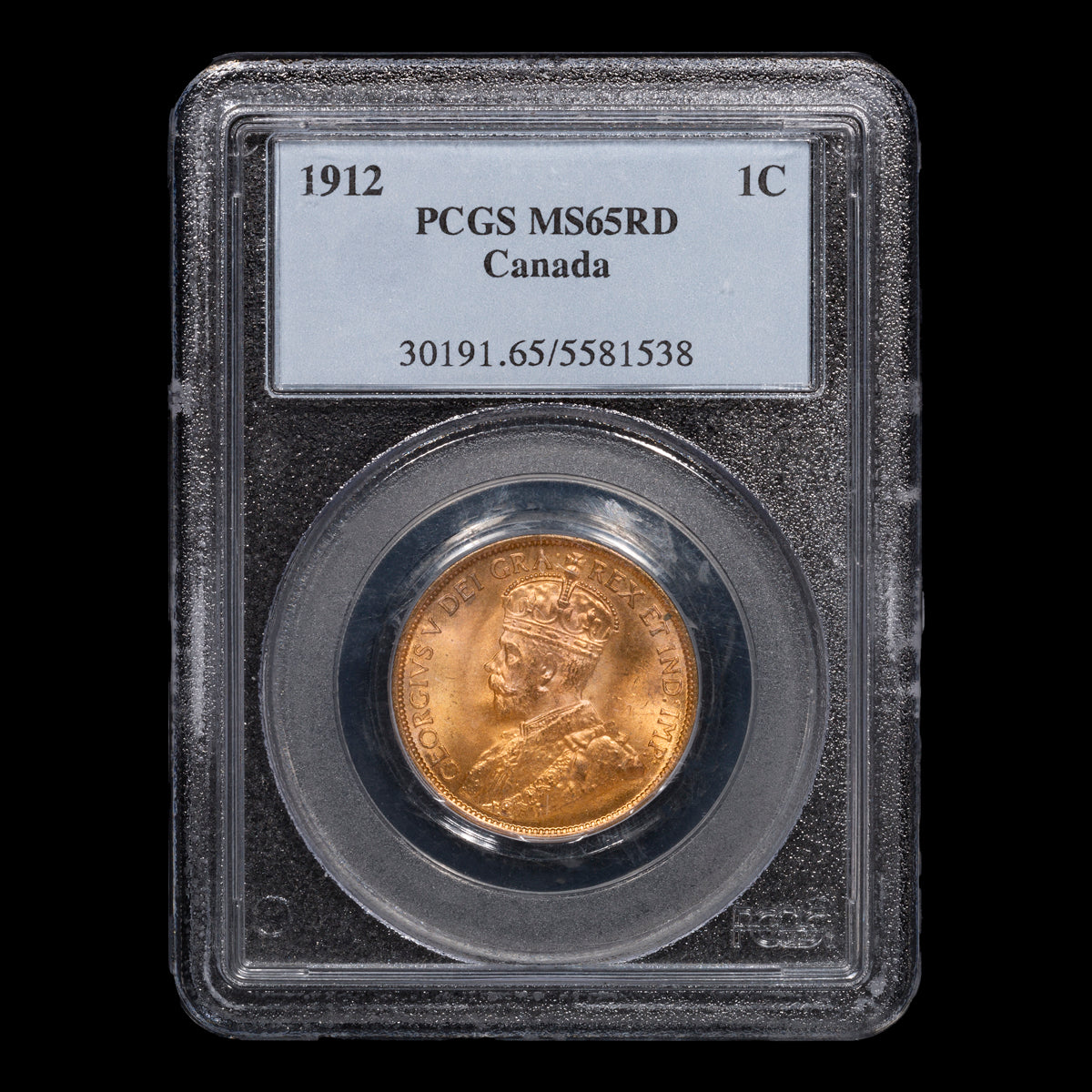 1 Cent 1912 PCGS MS-65 RD