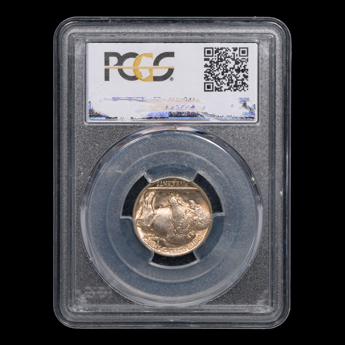 US 5 Cent Buffalo 1938D/D PCGS MS-66