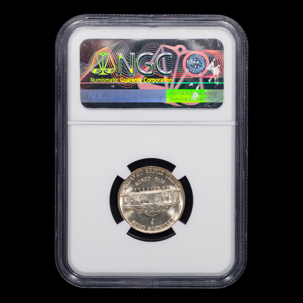 US 5 Cent Jefferson 1943P NGC MS-66 5FS