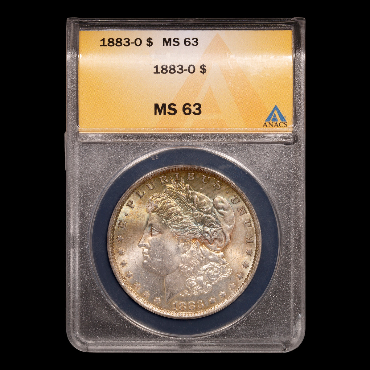 US $1 Morgan 1883O ANACS MS-63