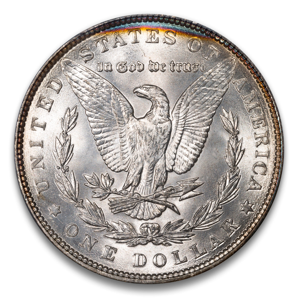 US $1 Morgan 1887 PCGS MS-64
