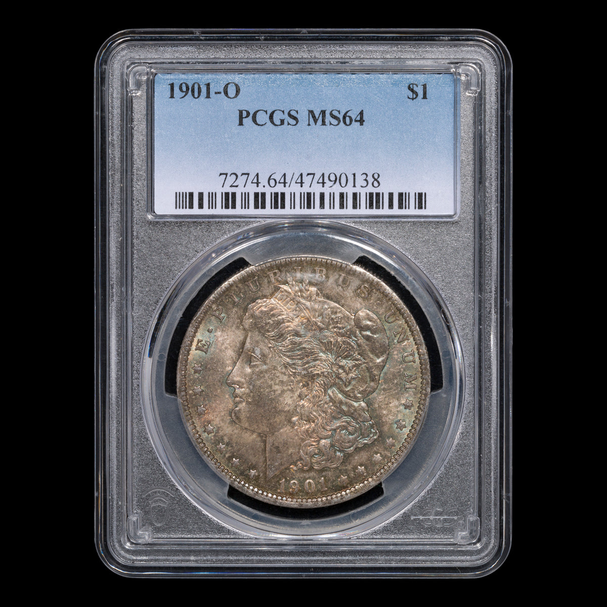 US $1 Morgan 1901O PCGS MS-64