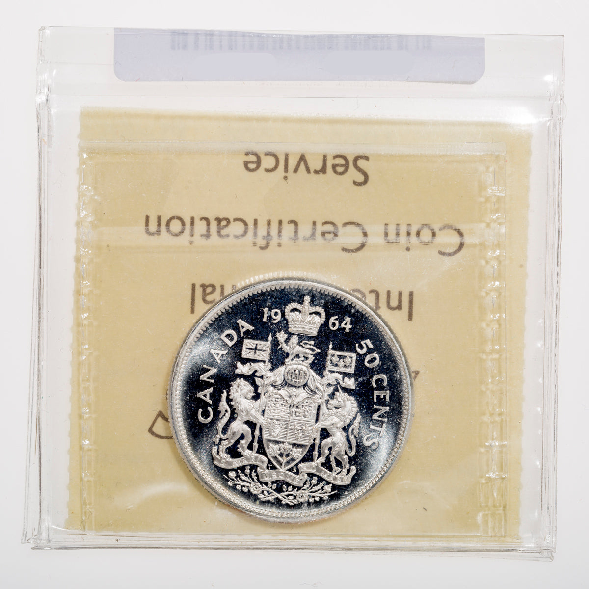 50 Cent 1964 ICCS PL-66 Cameo