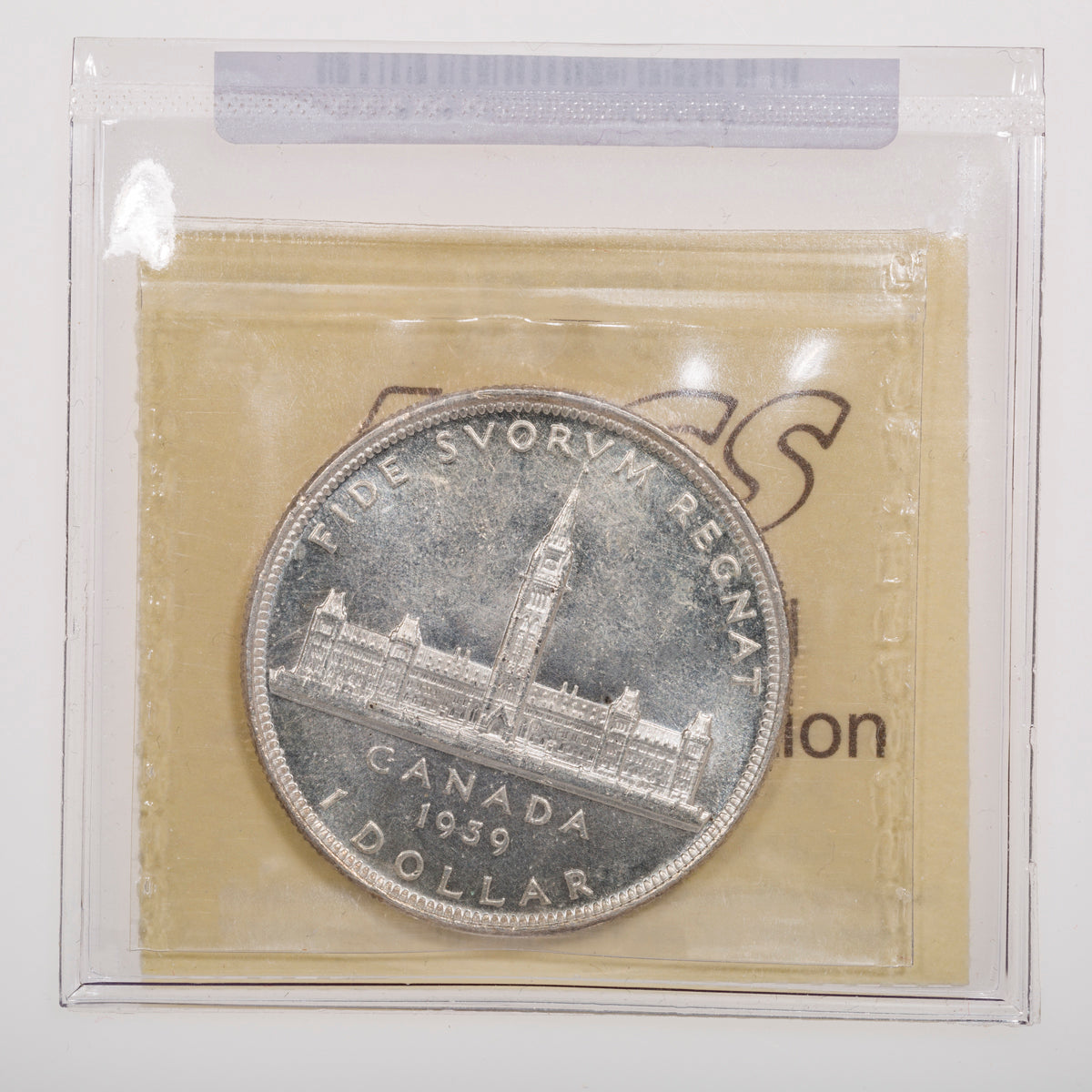 $1 1939 ICCS MS-65