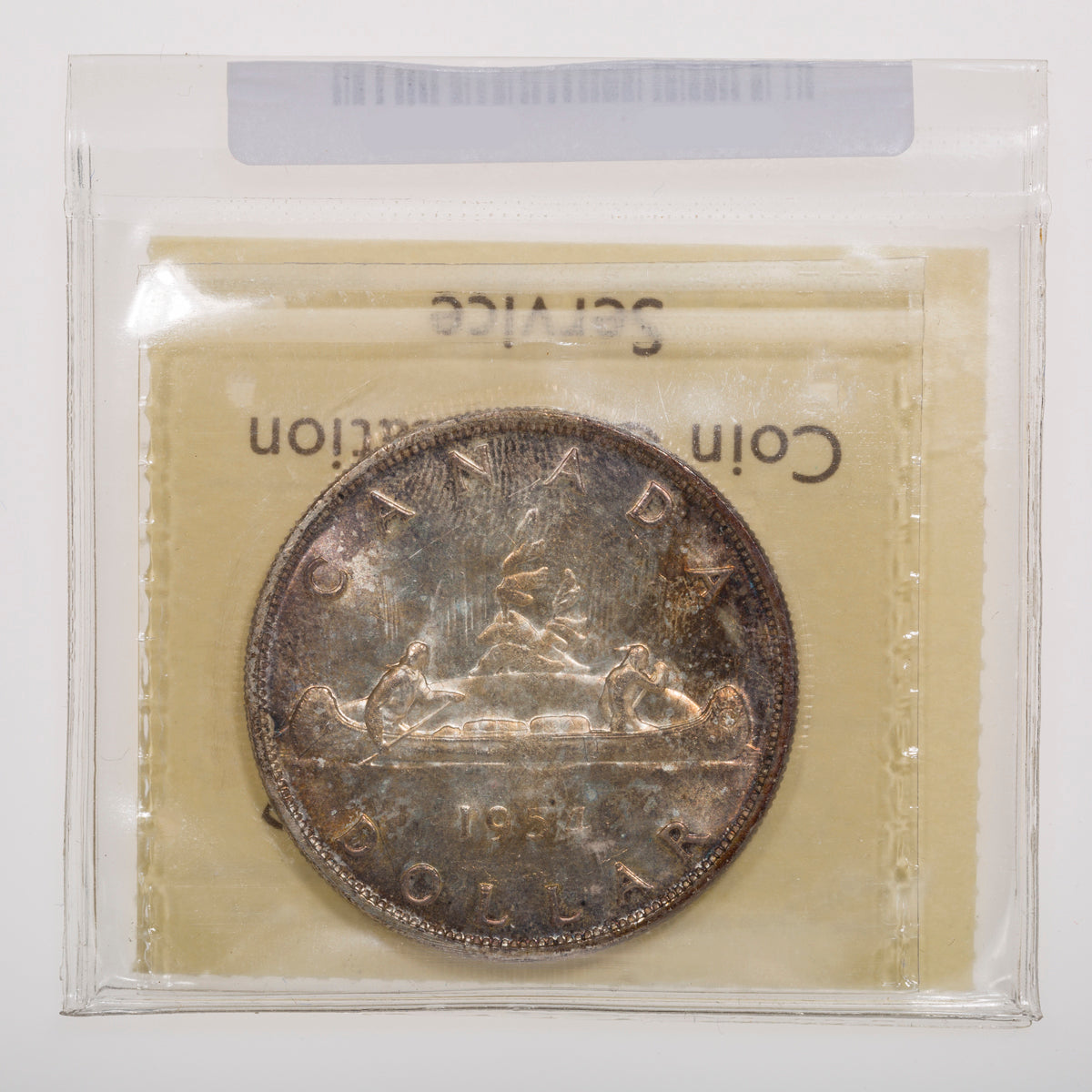$1 1954 ICCS MS-64