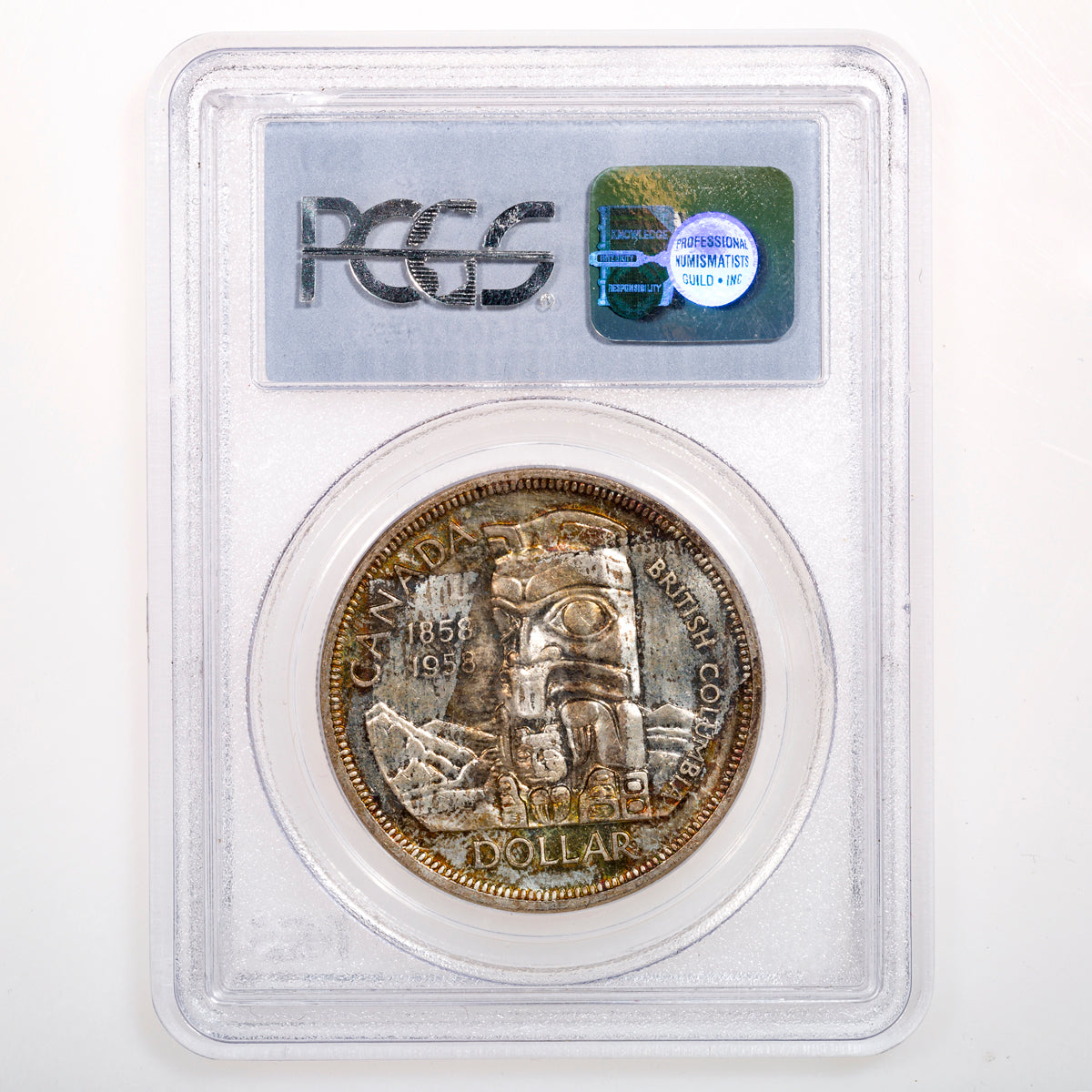 $1 1958 PCGS MS-64
