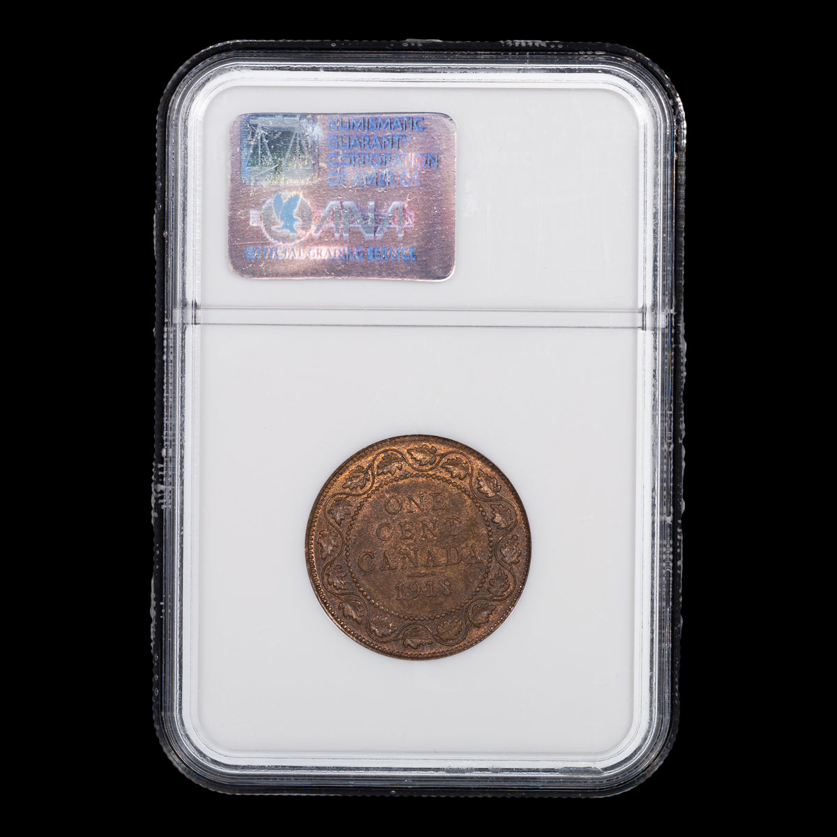 1 Cent 1918 NGC MS-65 RB
