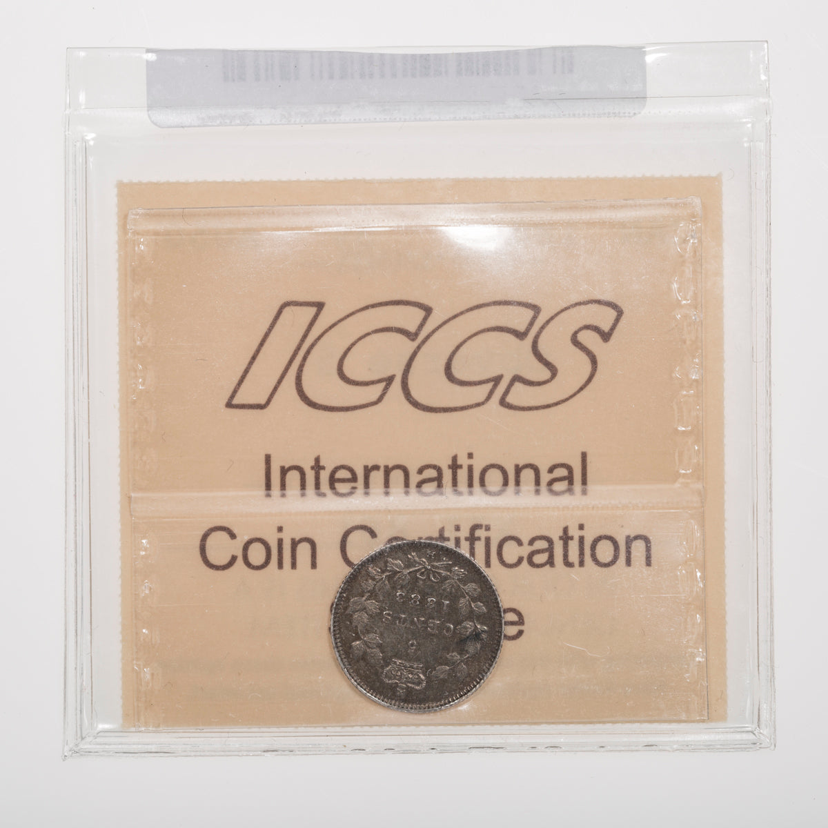 5 Cent 1883H Obverse 5 ICCS AU-50