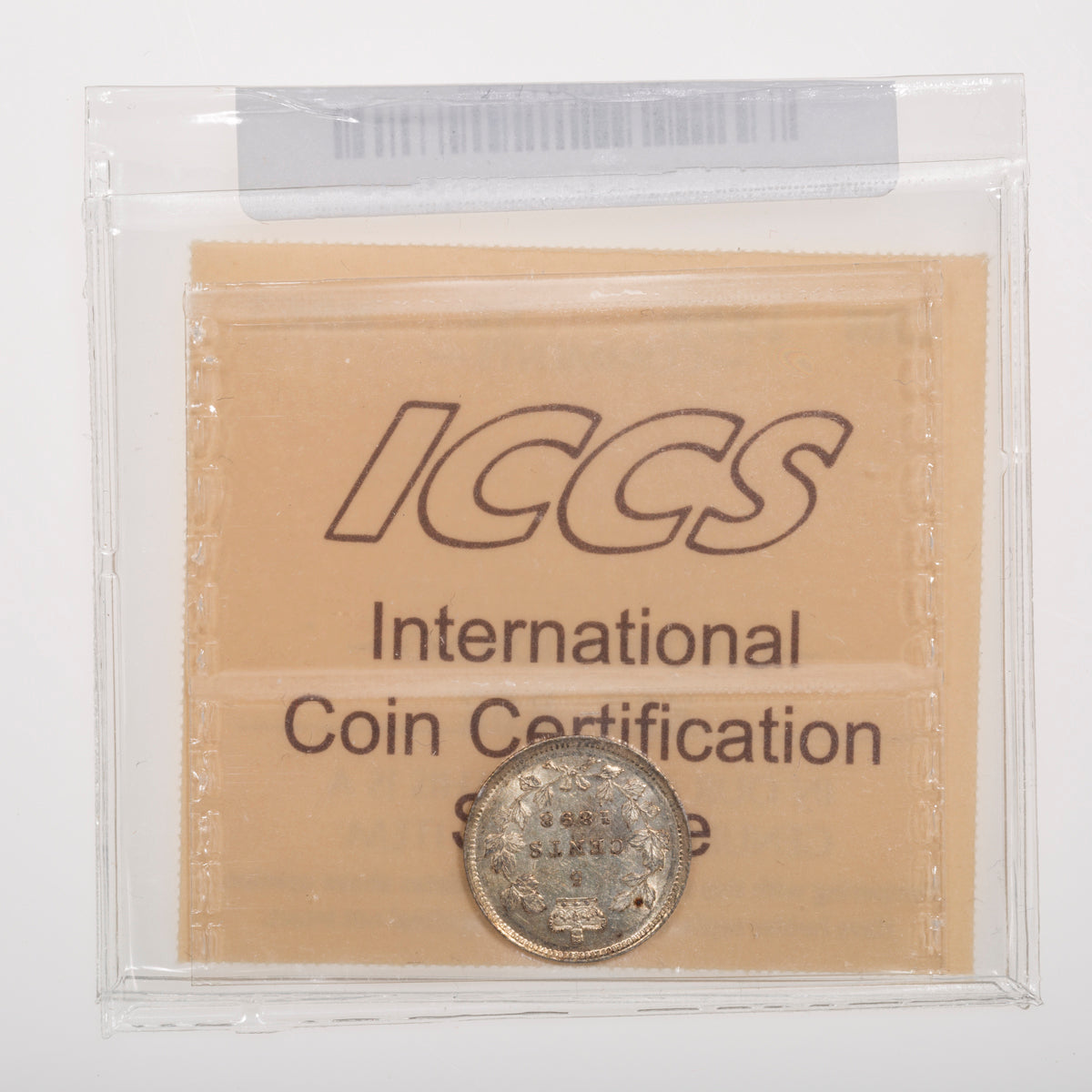 5 Cent 1898 ICCS MS-63