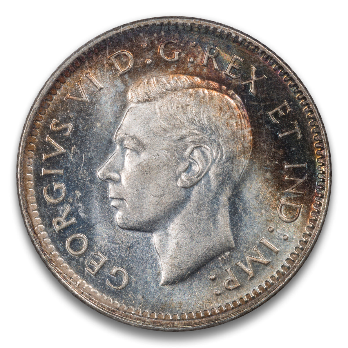 10 Cent 1947 Maple Leaf ICCS MS-66 Cameo