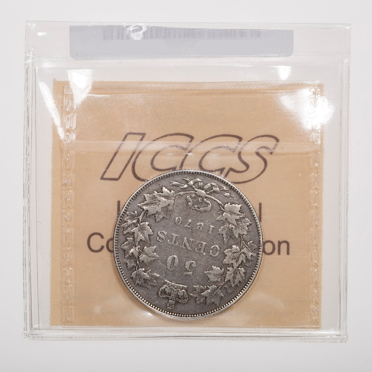 50 Cent 1870 LCW ICCS VF-20