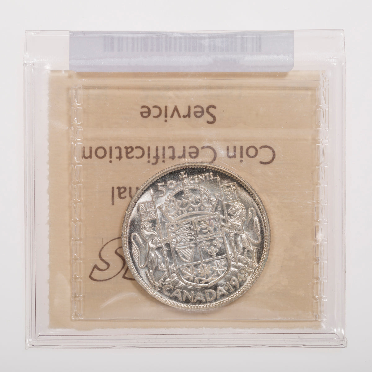 50 Cent 1948 ICCS MS-63