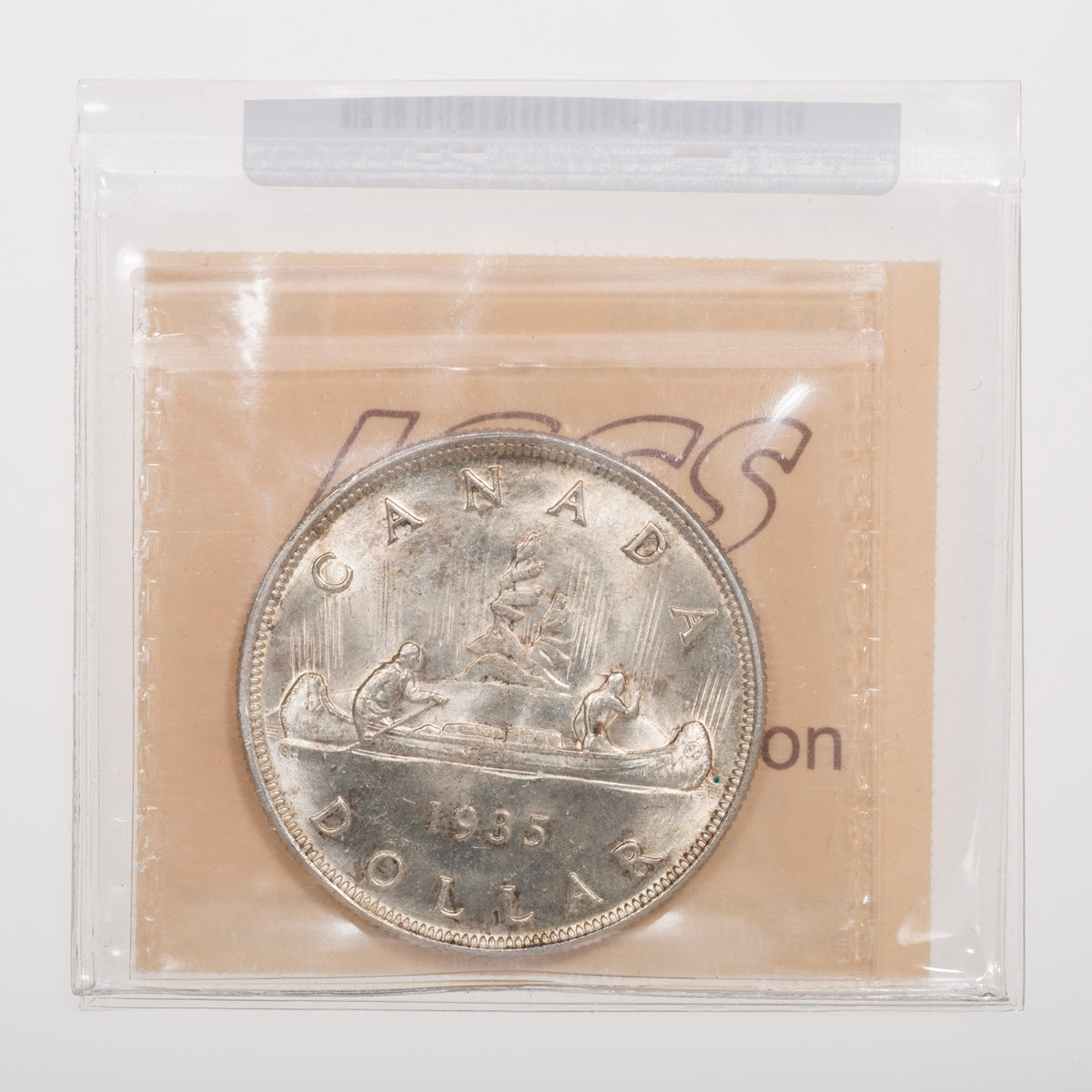$1 1935 ICCS MS-66