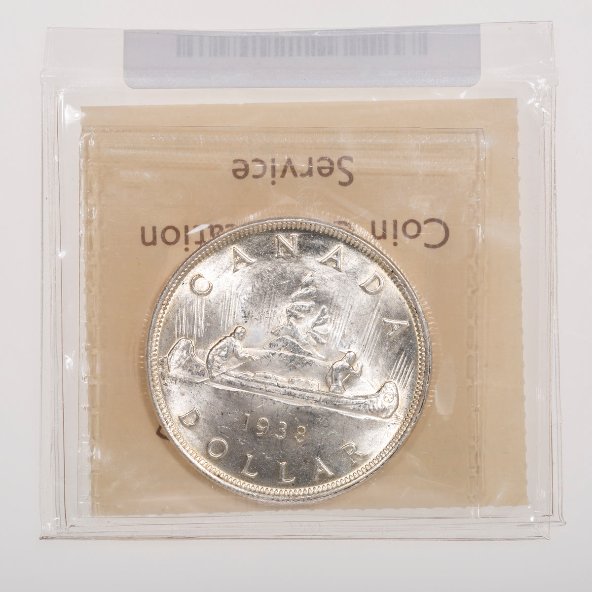$1 1938 ICCS MS-63
