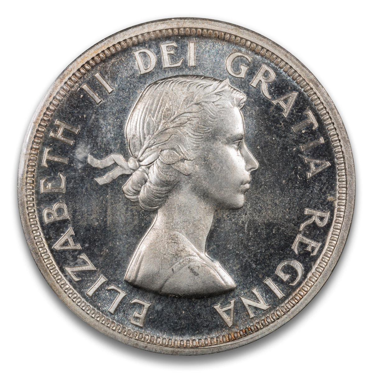 $1 1953 Shoulder Fold ICCS PL-66 Cameo