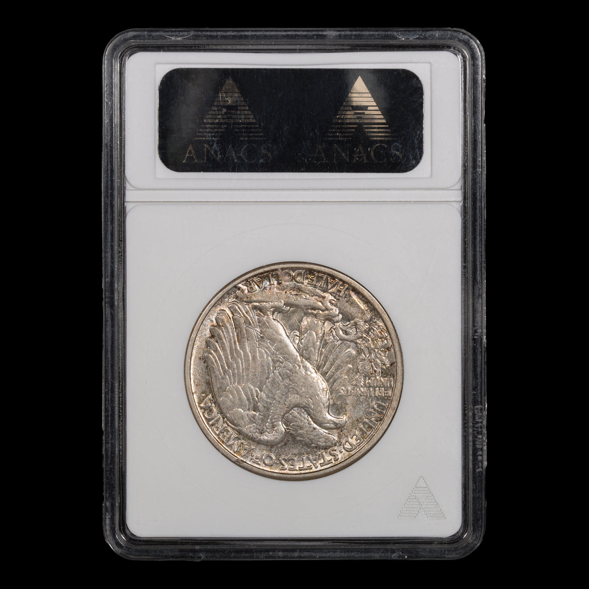 US 50 Cent Walking 1942 ANACS AU-55
