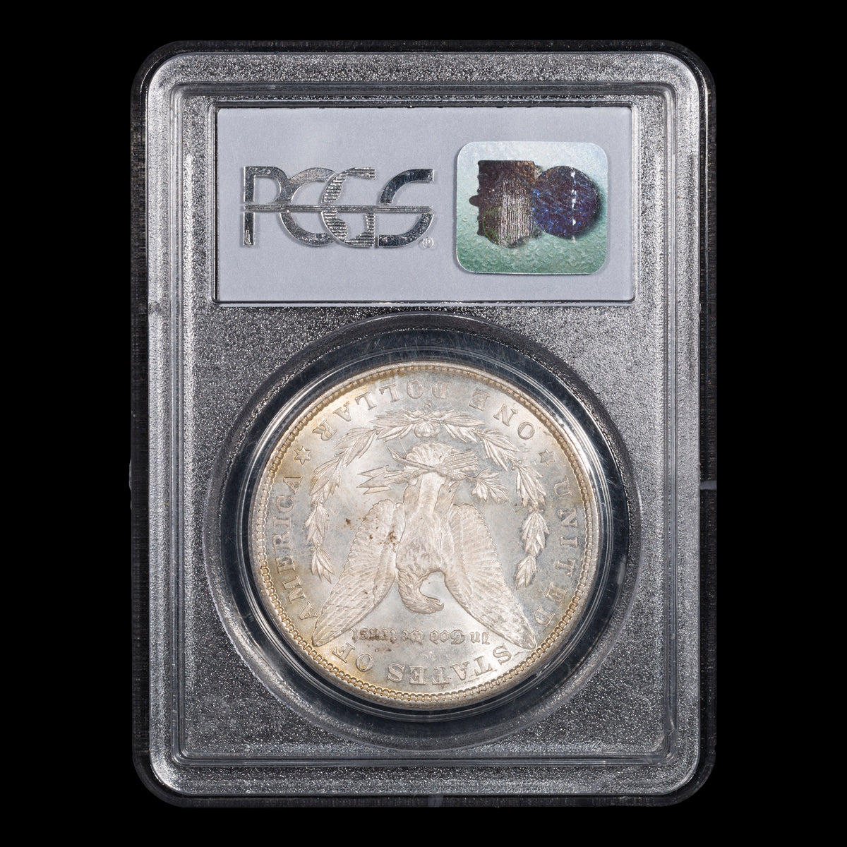 US $1 Morgan 1880S ICCS AU-58