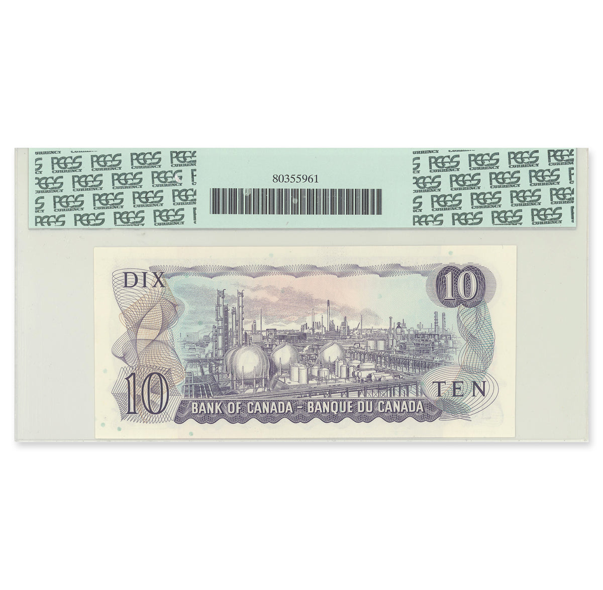 $10 1971 BC-49bA Replacement Bouey-Rasminsky Prefix *DK PCGS CUNC-64 PPQ