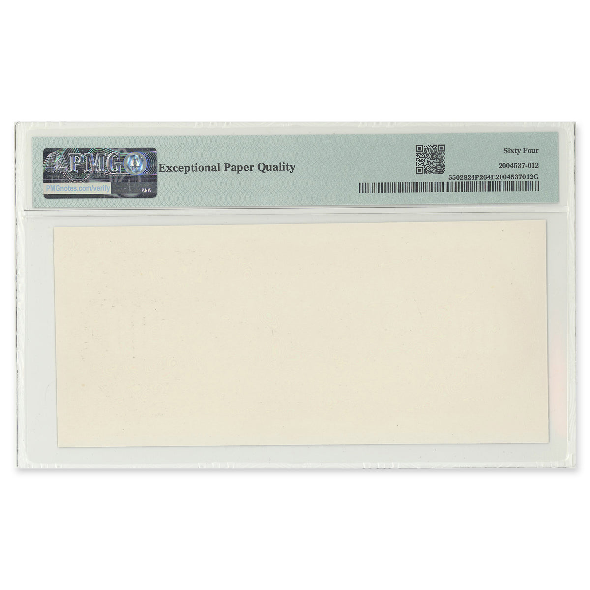 $50 1906 550-28-24P1, 550-28-24P2 Proof Paper Money Set Bank of Nova Scotia PMG CUNC-64 EPQ
