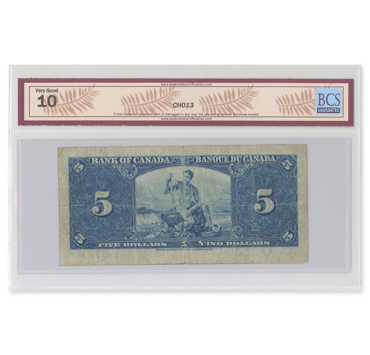 $10 1937 BC-23b Gordon-Towers Prefix E/C BCS VG-10