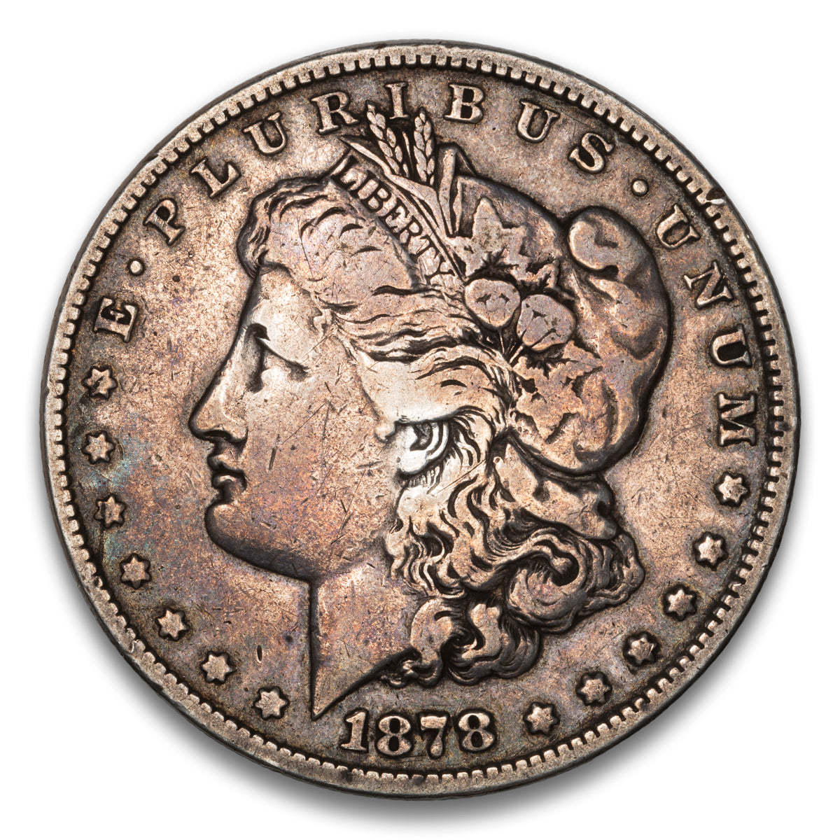 US $1 Morgan 1878 8TF VAM 14 F-15