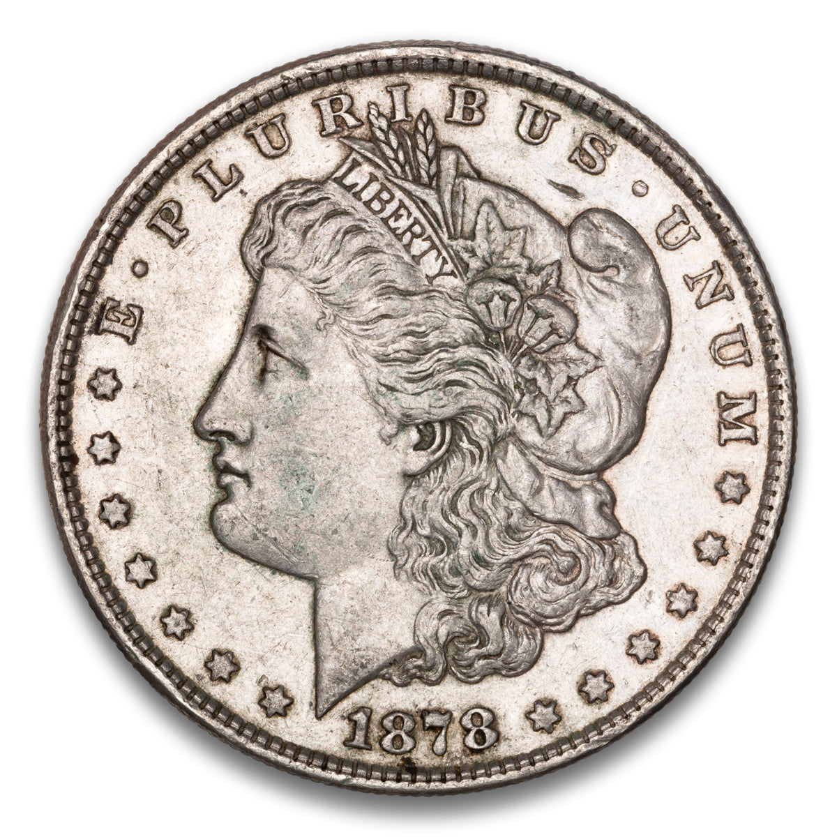 US $1 Morgan 1878 8TF VAM 14.3 VF-35