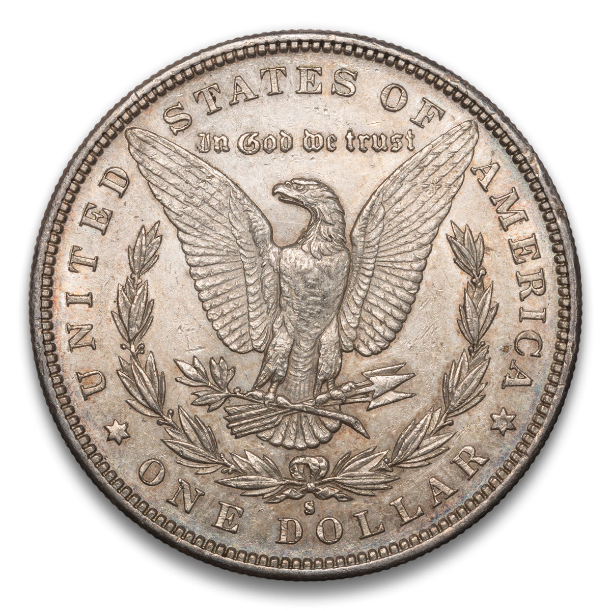 US $1 Morgan 1886S TOP 100 VAM 2 S/S RPM EF-40
