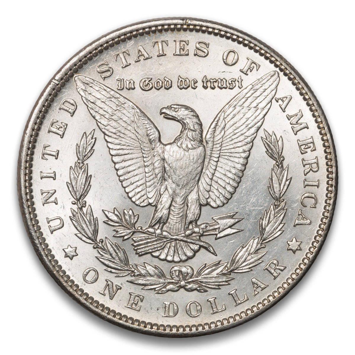 US $1 Morgan 1892 AU-50
