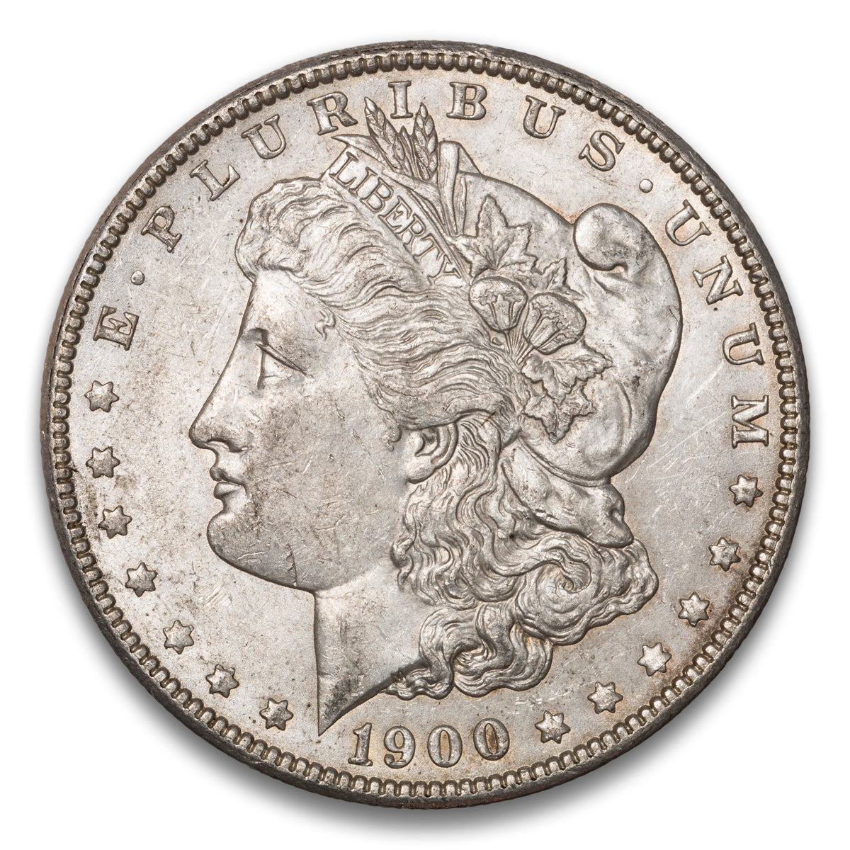 US $1 Morgan 1900 TOP 100 VAM 24 Doubled Arrows EF-45
