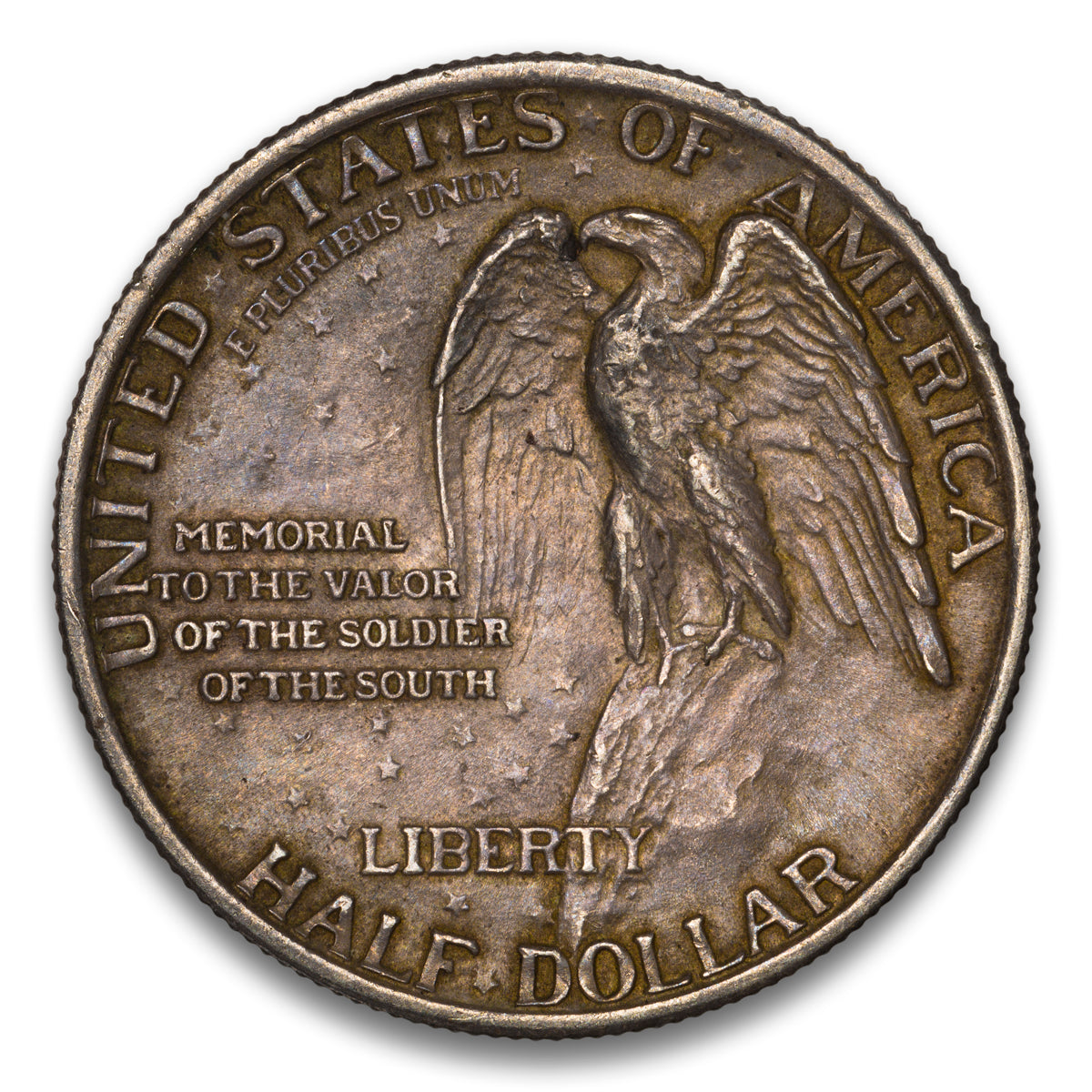 US 50 Cent Commemorative 1925 Stone Mountain Non-Certified AU-55